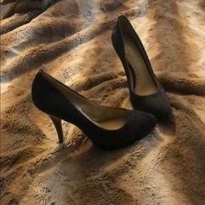 Coach Caya black high heels 6.5